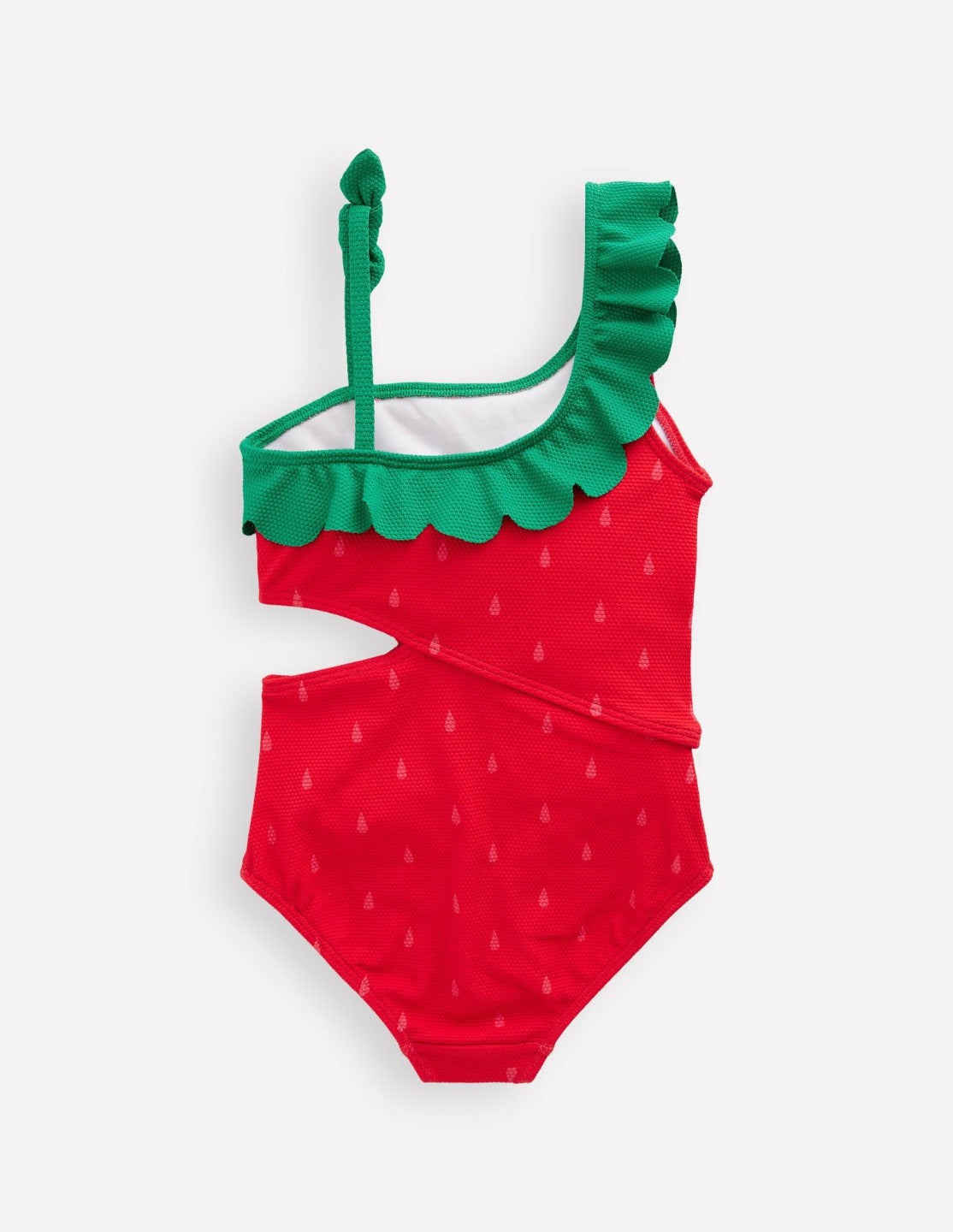Lettice Cut Out Swimsuit-Strawberry / Boden Outlet