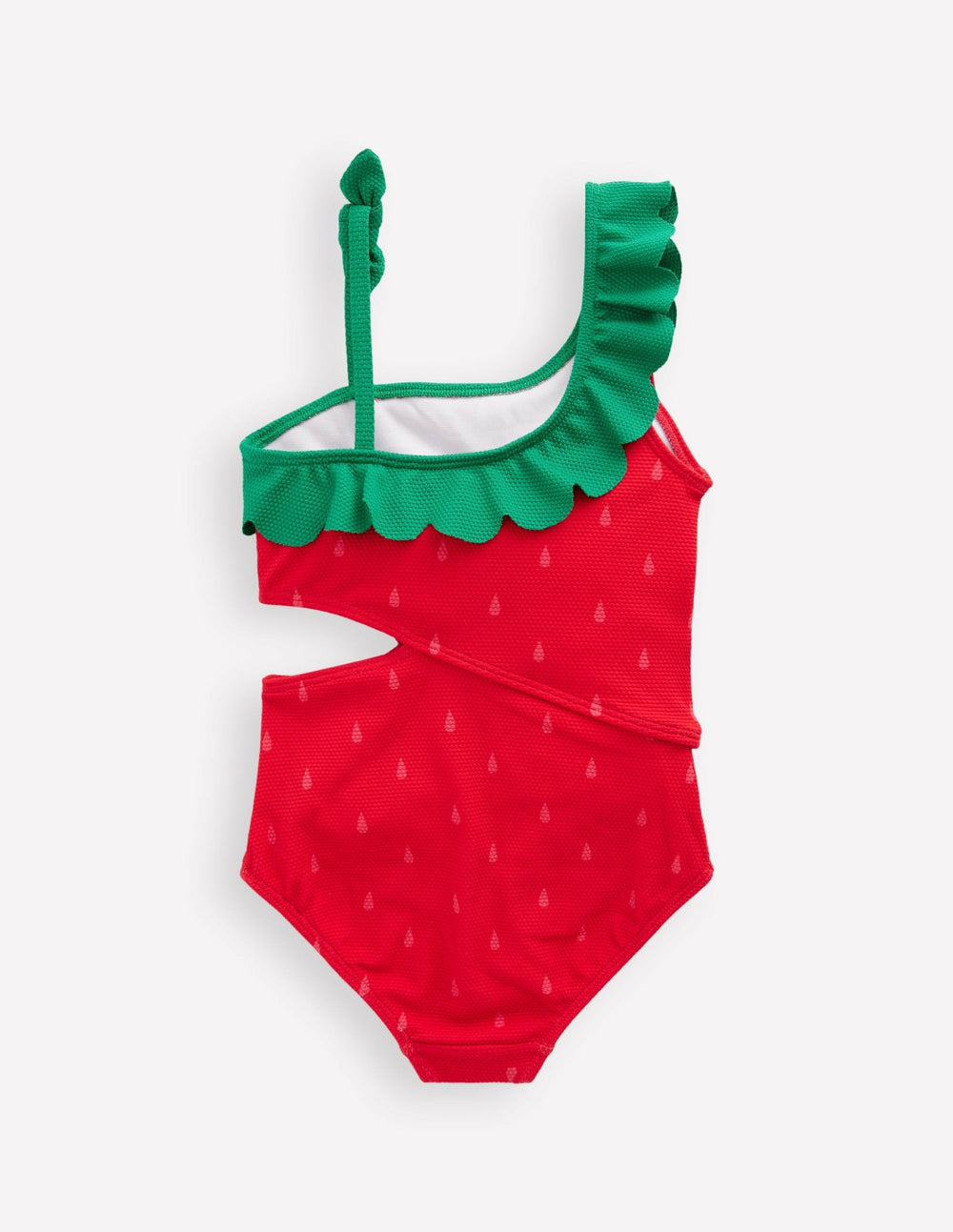 Lettice Cut Out Swimsuit-Strawberry / Boden Outlet