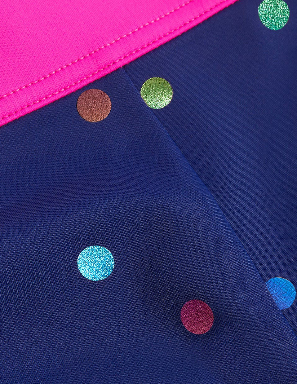 Patterned Swim Shorts-Rainbow Foil Confetti Spot / Boden Sale