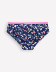 Patterned Bikini Bottoms-Sapphire Blue Meadow Floral / Boden Outlet