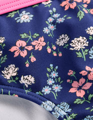Patterned Bikini Bottoms-Sapphire Blue Meadow Floral / Boden Outlet
