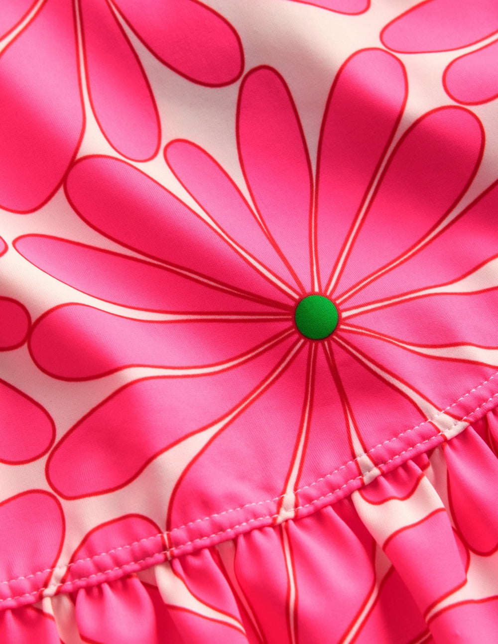 Swim Skirt-Festival Pink Daisy / Boden Discount