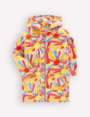 Romie Towelling Zip Throw-On-Ivory Sunburst / Boden Sale