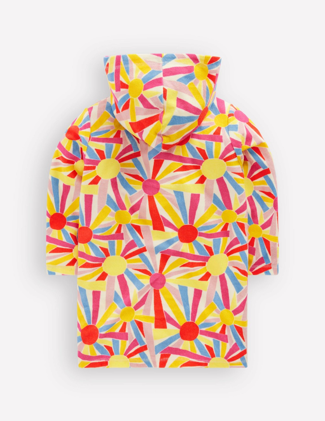 Romie Towelling Zip Throw-On-Ivory Sunburst / Boden Sale