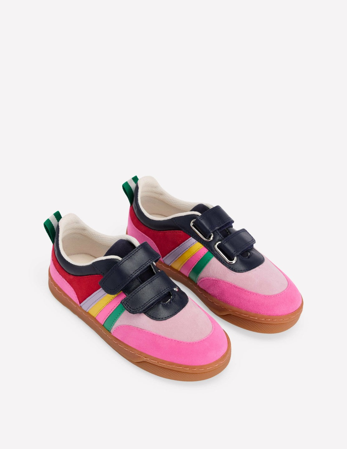 Colourblock Low Tops-Multi / Boden Online