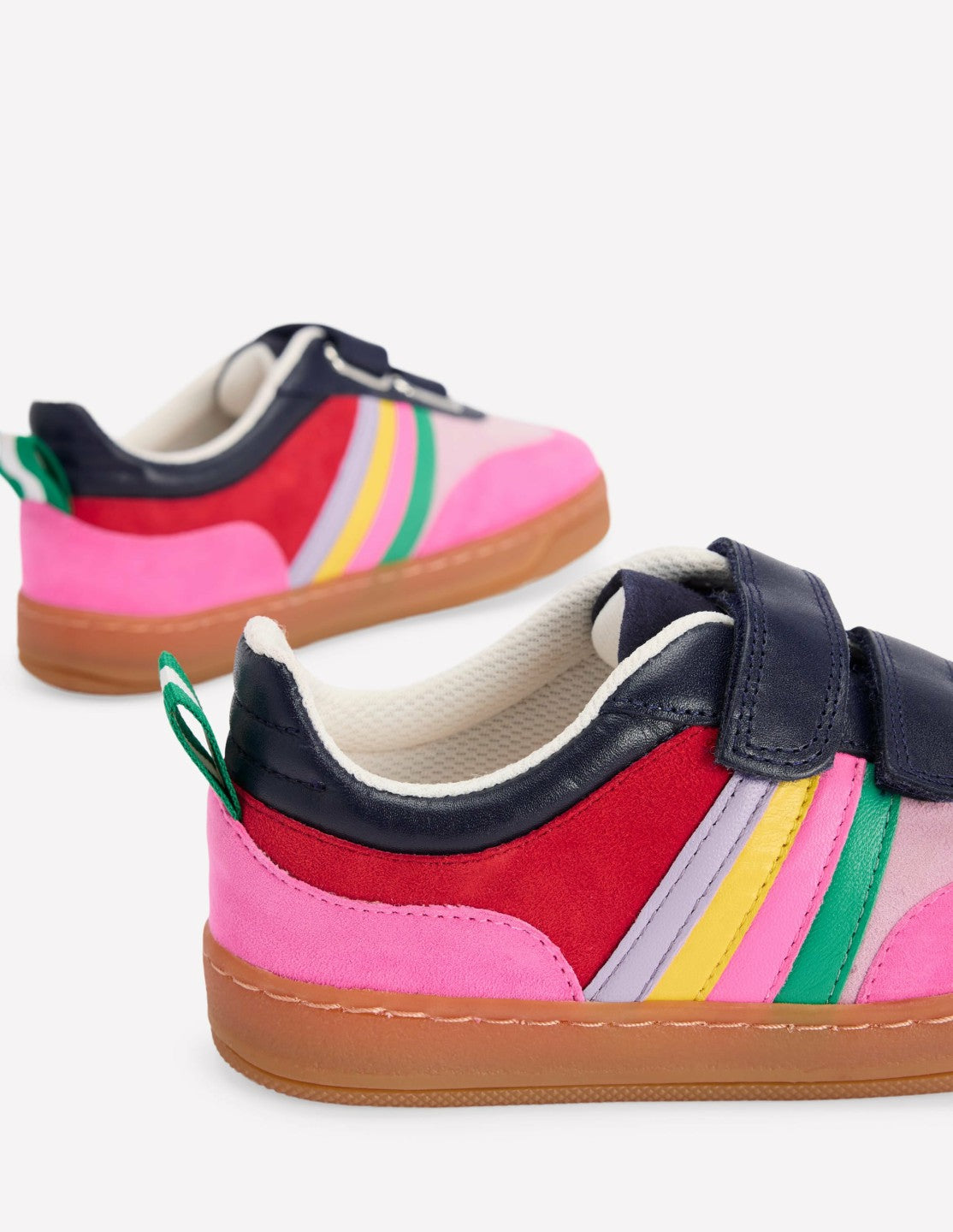 Colourblock Low Tops-Multi / Boden Online
