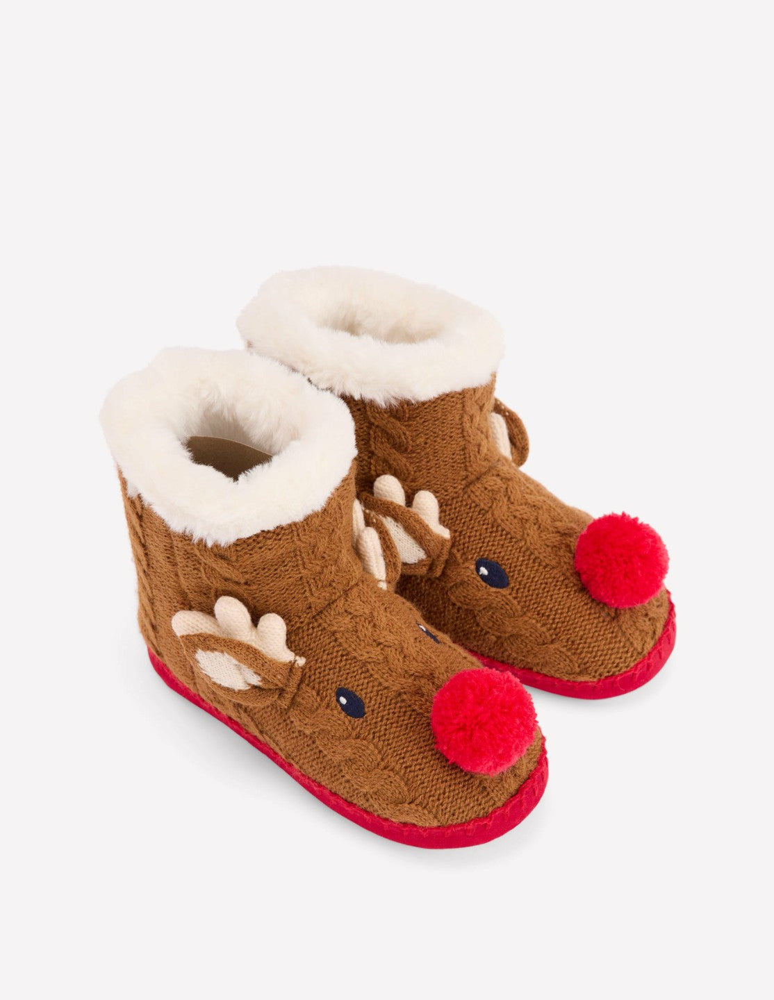 Novelty Slipper Boots-Reindeer / Boden Outlet