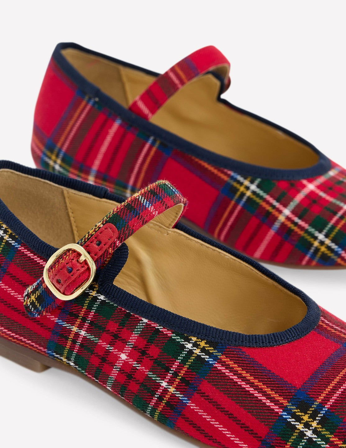Mary Jane Shoes-Check / Boden