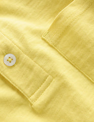 Slub Polo Shirt-Sherbet Lime Yellow / Boden Discount