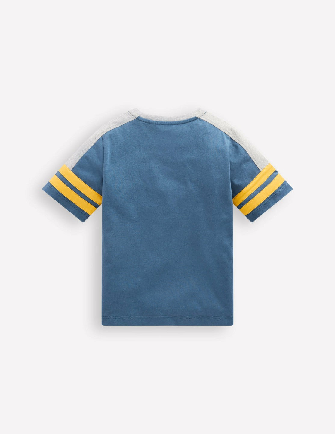 Short Sleeve Colourblock Tee-TRUE NAVY COLOURBLOCK / Boden Outlet
