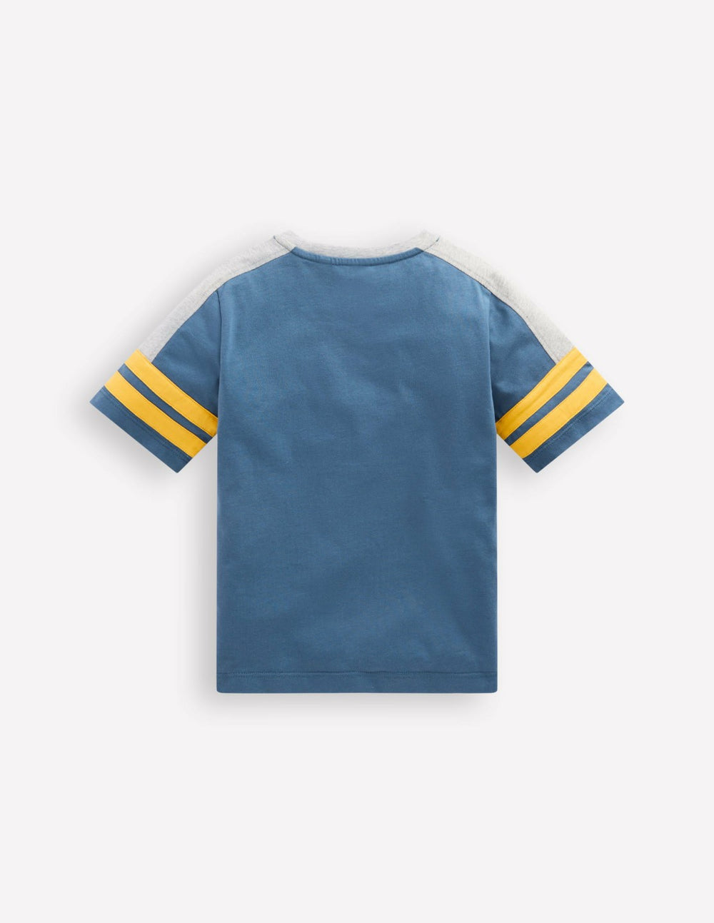 Short Sleeve Colourblock Tee-TRUE NAVY COLOURBLOCK / Boden Outlet