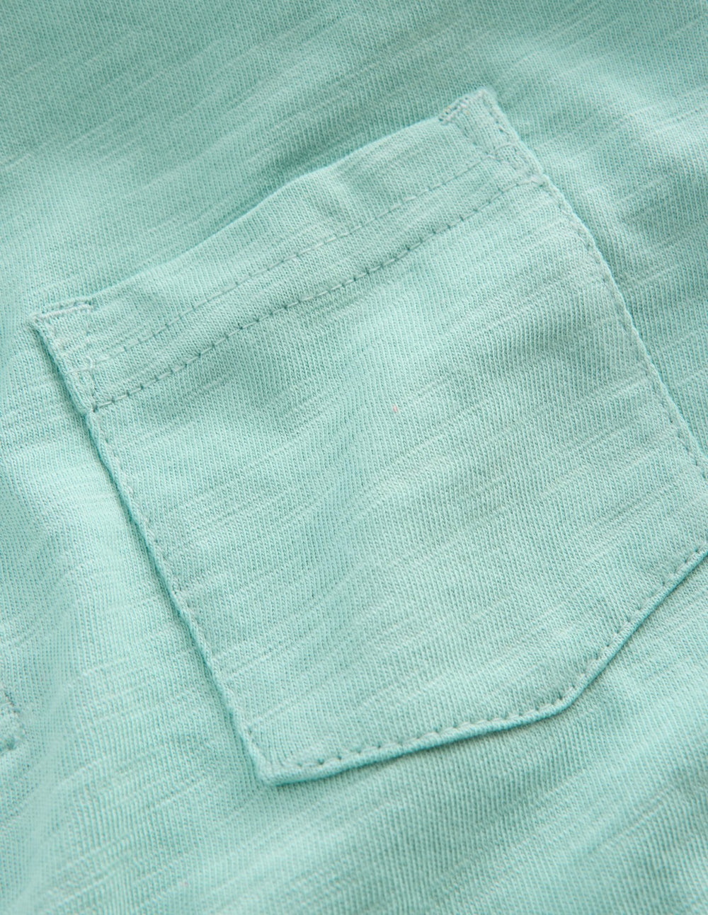 Slub Polo Shirt-Aqua Sea Blue / Boden Outlet