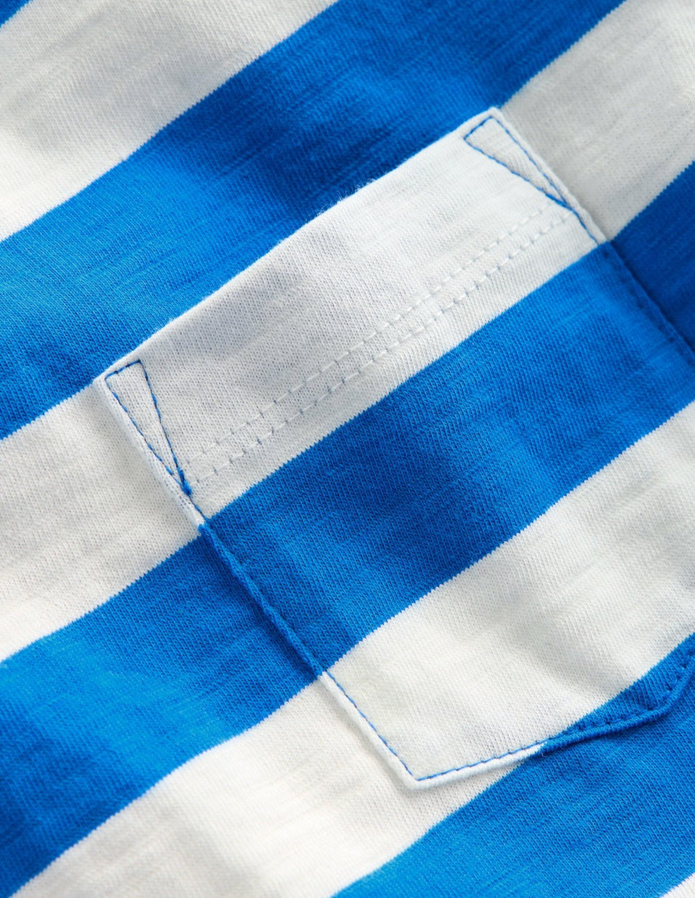 Everyday Short Sleeve T-Shirt-Kingfisher Blue/ Soft Ivory / Boden us