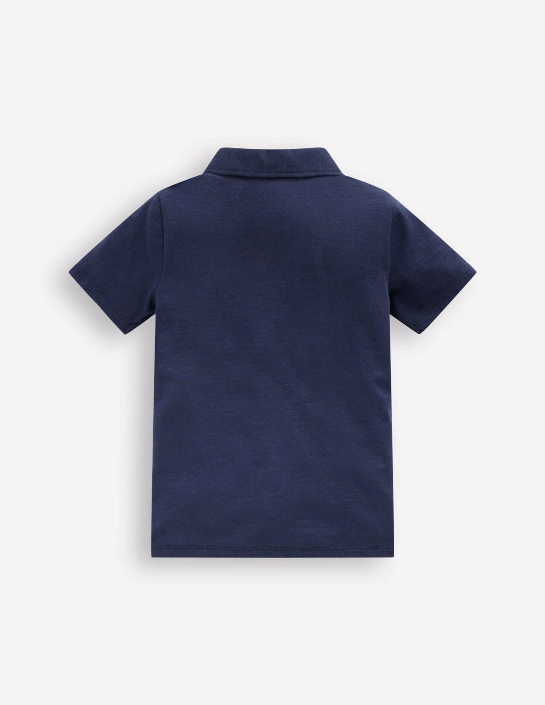Slub Polo Shirt-Blue Marl / Boden Sale