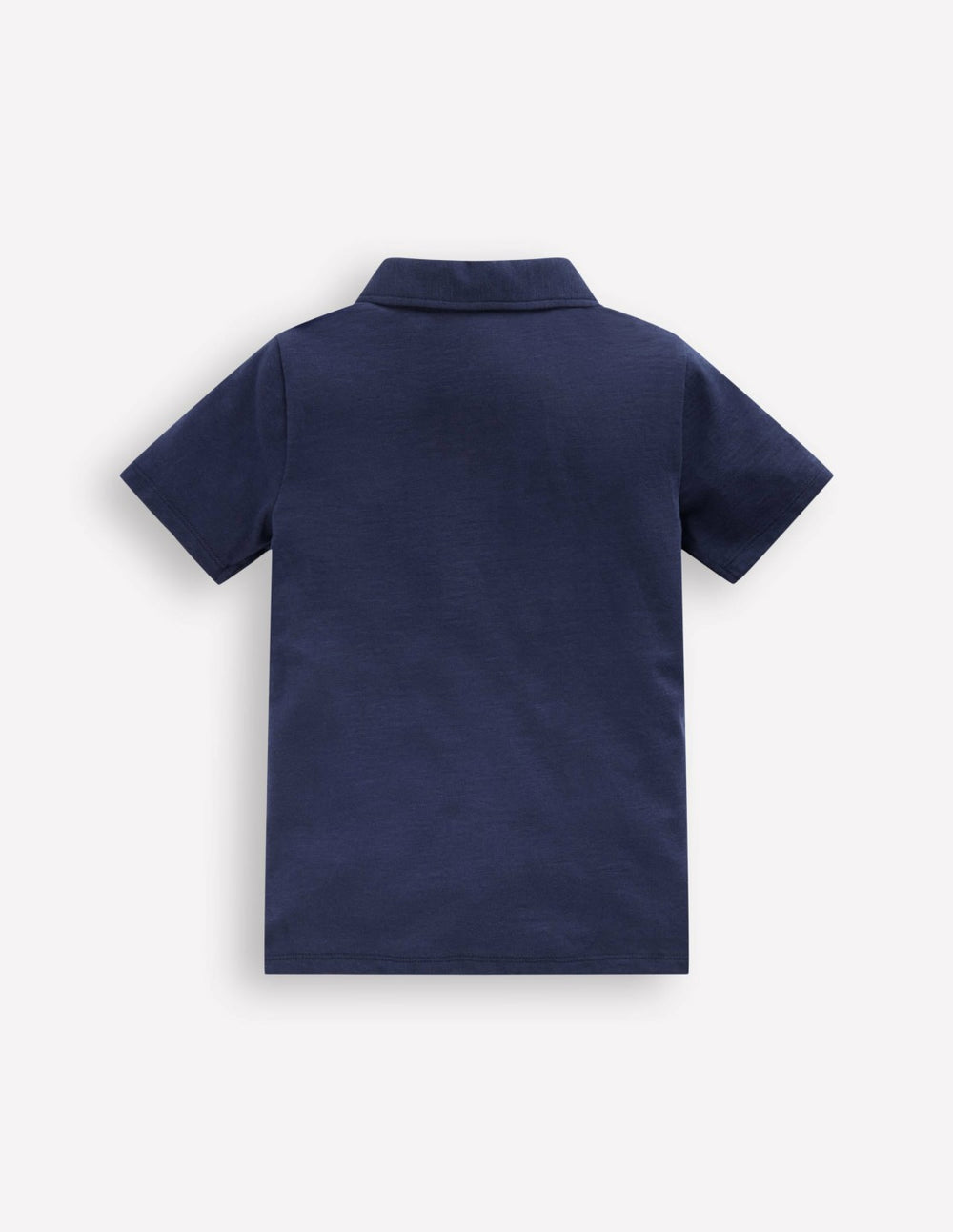Slub Polo Shirt-Blue Marl / Boden Sale