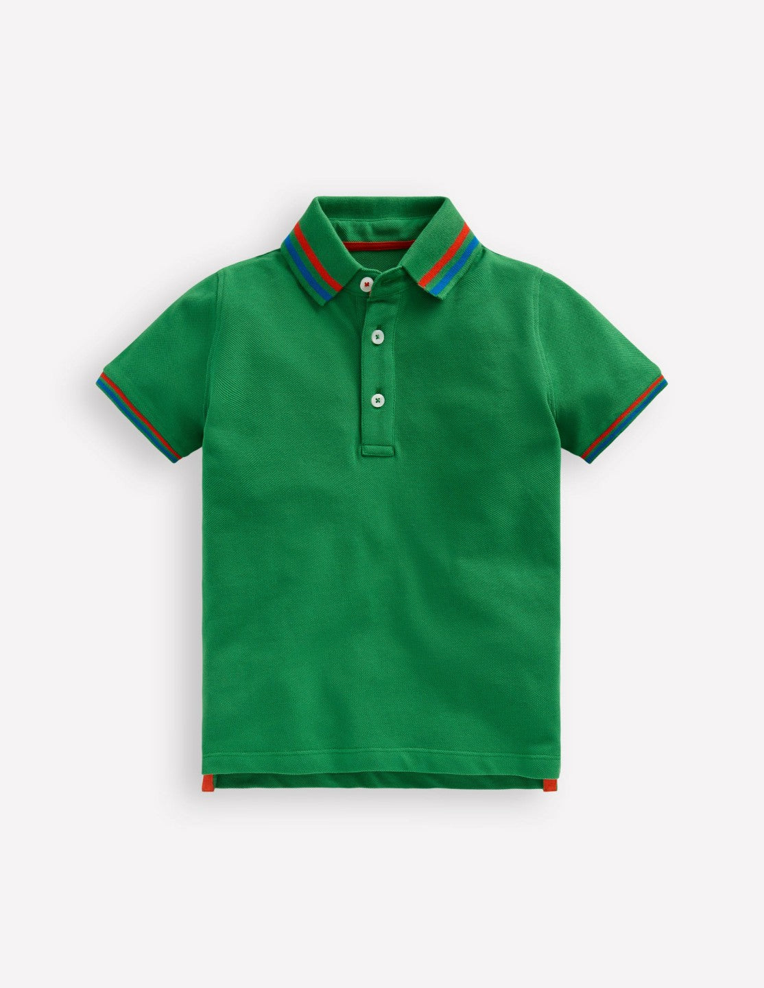 Piqué Polo Shirt-Highland Green / Boden Online