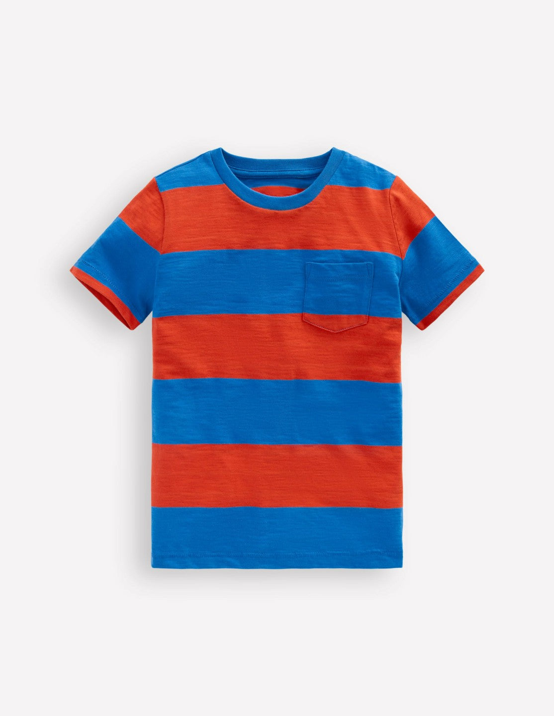 Everyday Short Sleeve T-Shirt-AURORA RED / DIRECTOIRE BLUE / Boden On sale