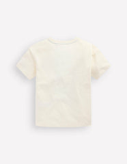 Relaxed Graphic T-shirt-Parchament Sardine Can / Boden Sale