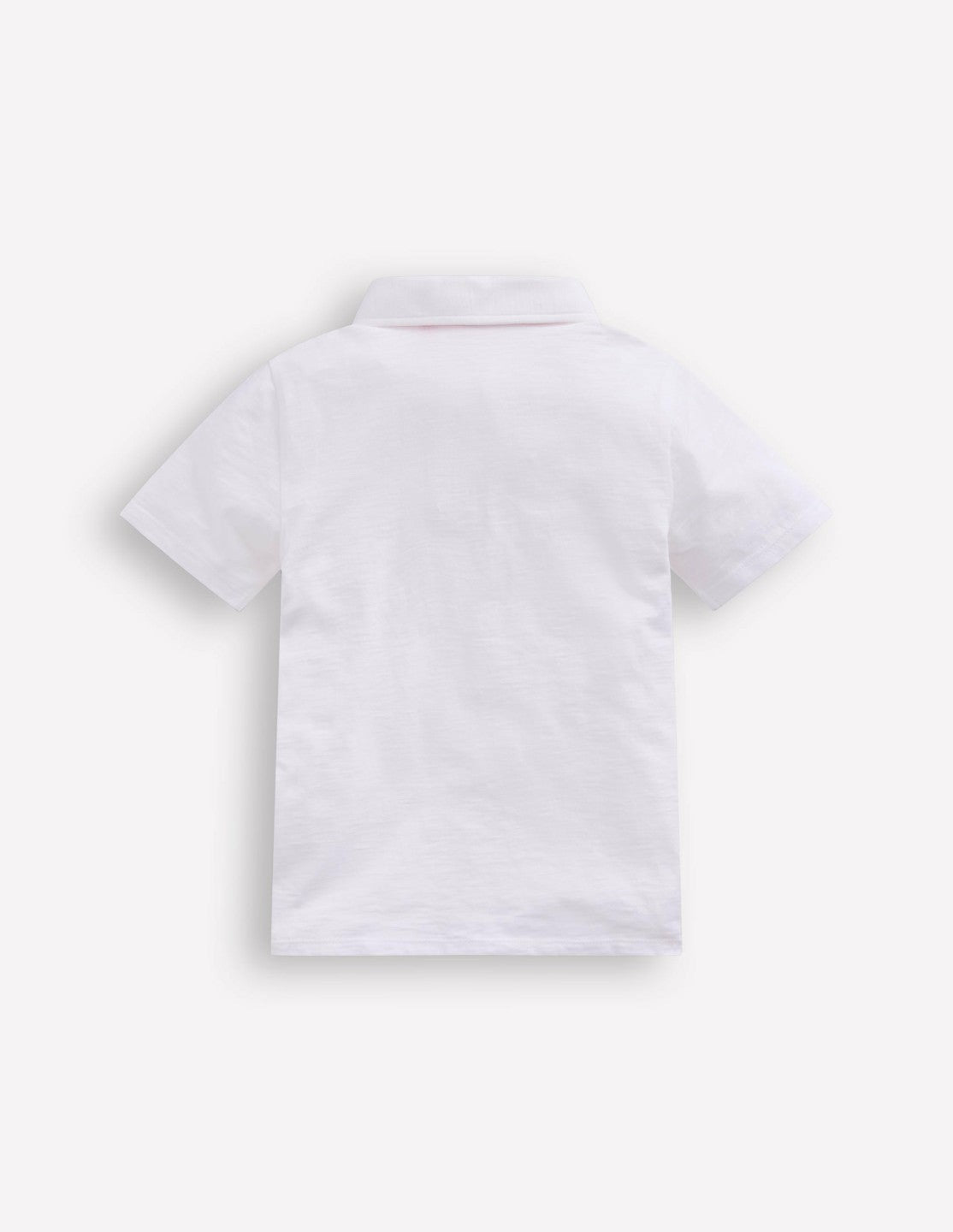 Slub Polo Shirt-White / Boden us