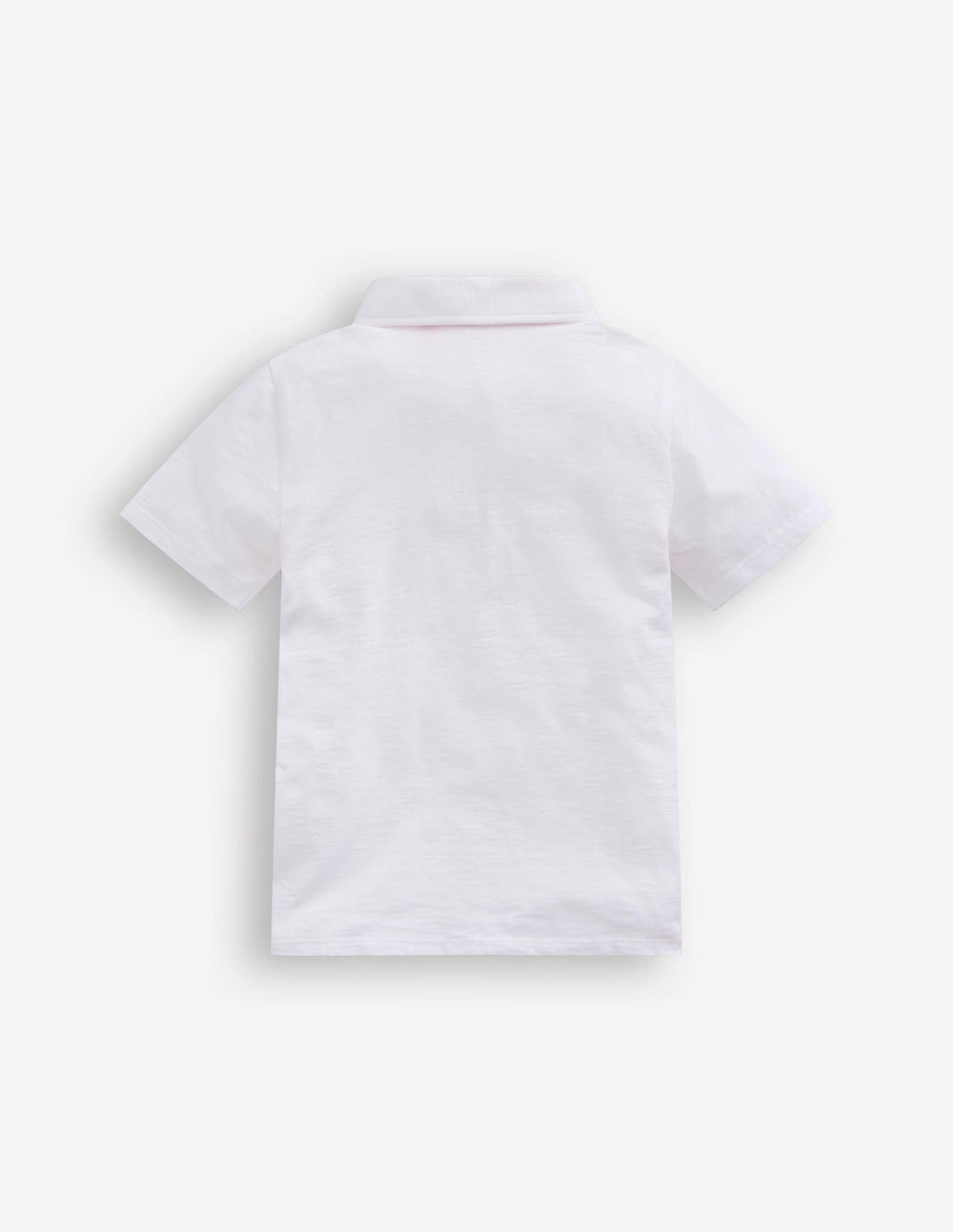 Slub Polo Shirt-White / Boden us