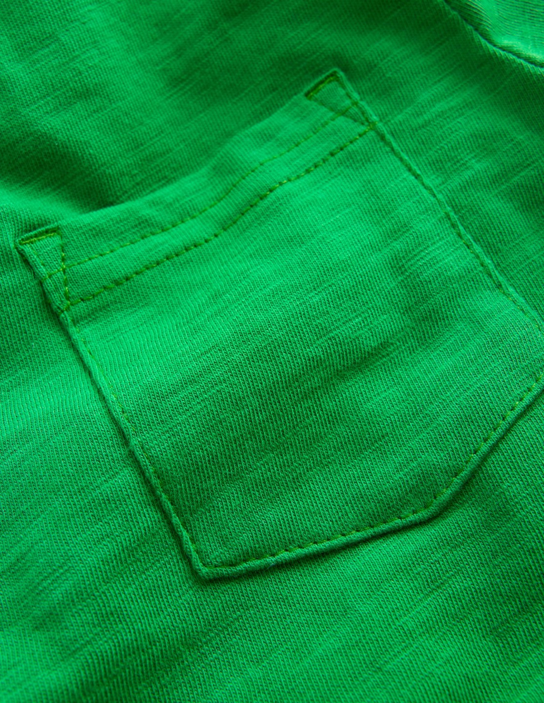 Slub Polo Shirt-Highland Green / Boden