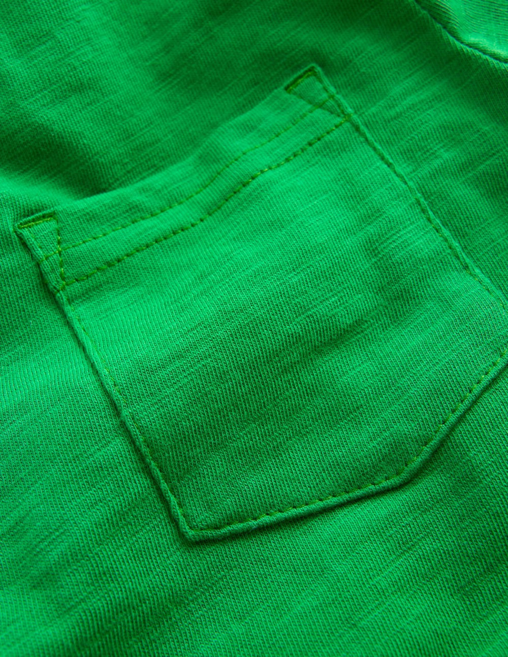 Slub Polo Shirt-Highland Green / Boden