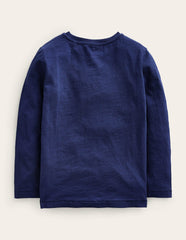 Everyday Long Sleeve T-Shirt-College Navy / Boden Discount