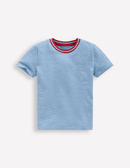 Short Sleeve Mid Weight Tee-Glacier Blue / Boden