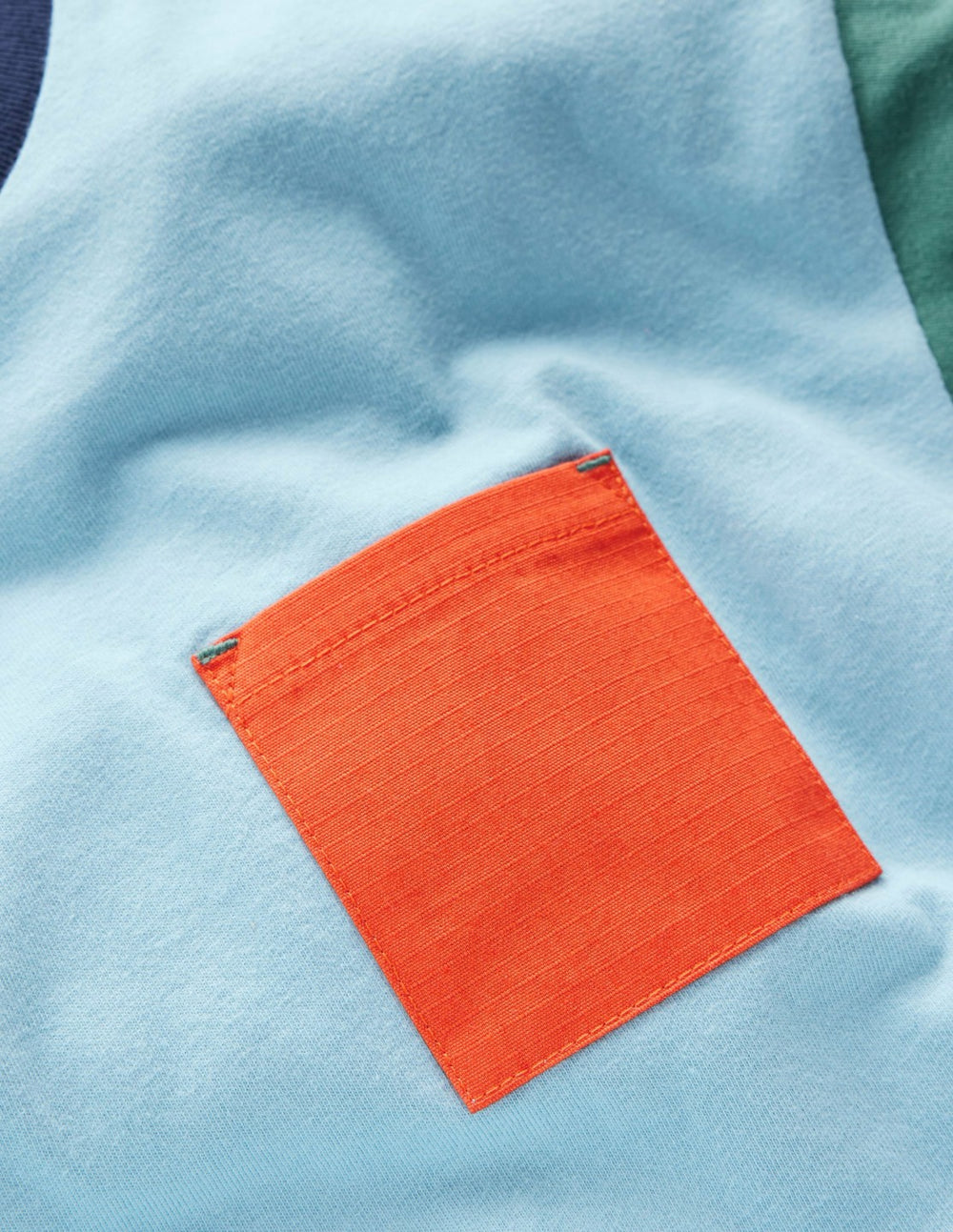 Relaxed Ripstop Pocket T-shirt-Glacier Lake/Koi/Blue Spruce / Boden Online