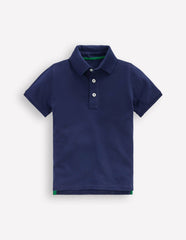 Piqué Polo Shirt-College Navy / Boden Outlet