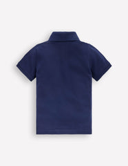 Piqué Polo Shirt-College Navy / Boden Outlet
