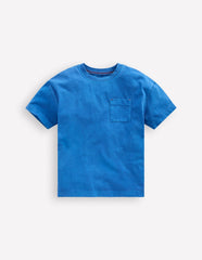Garment Dye Relaxed T-shirt-Cabana Blue / Boden Discount