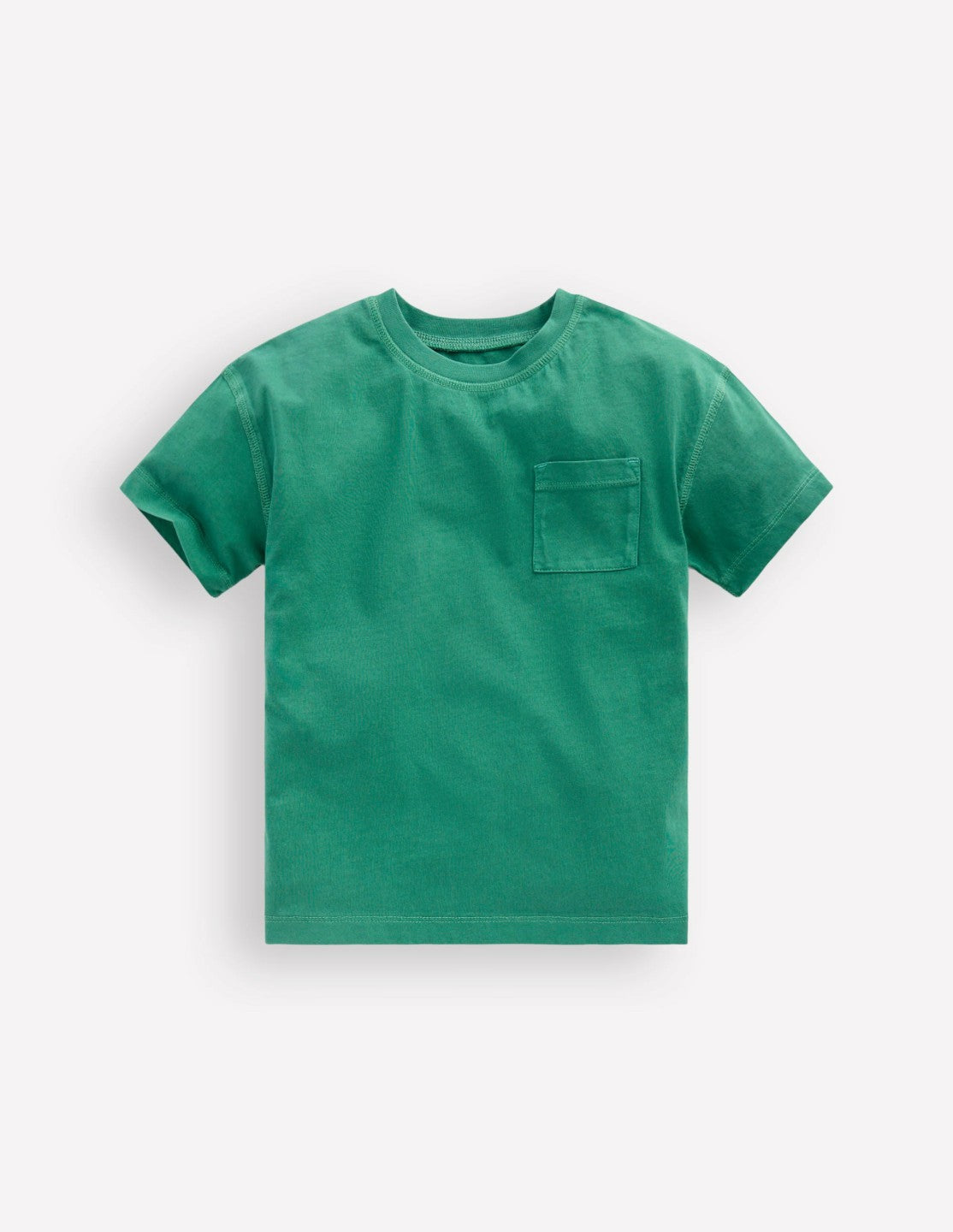 Garment Dye Relaxed T-shirt-Spruce Green / Boden Sale