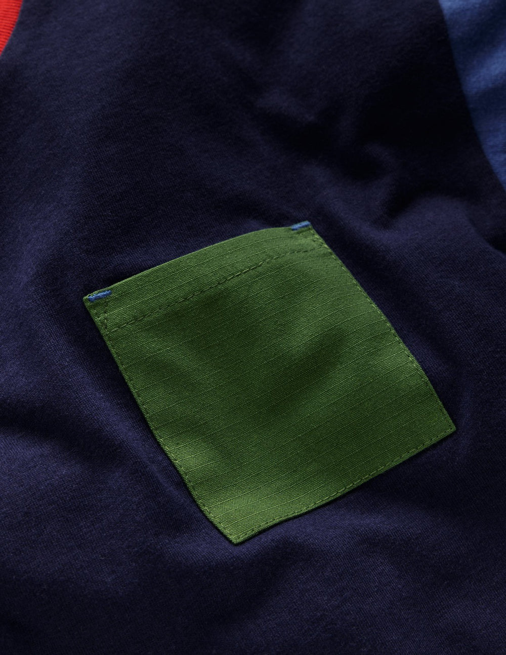 Relaxed Ripstop Pocket T-shirt-Delft/Artichoke/Medieval / Boden Discount