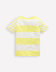 Everyday Short Sleeve T-Shirt-Yellow Hotch sleeve / Boden