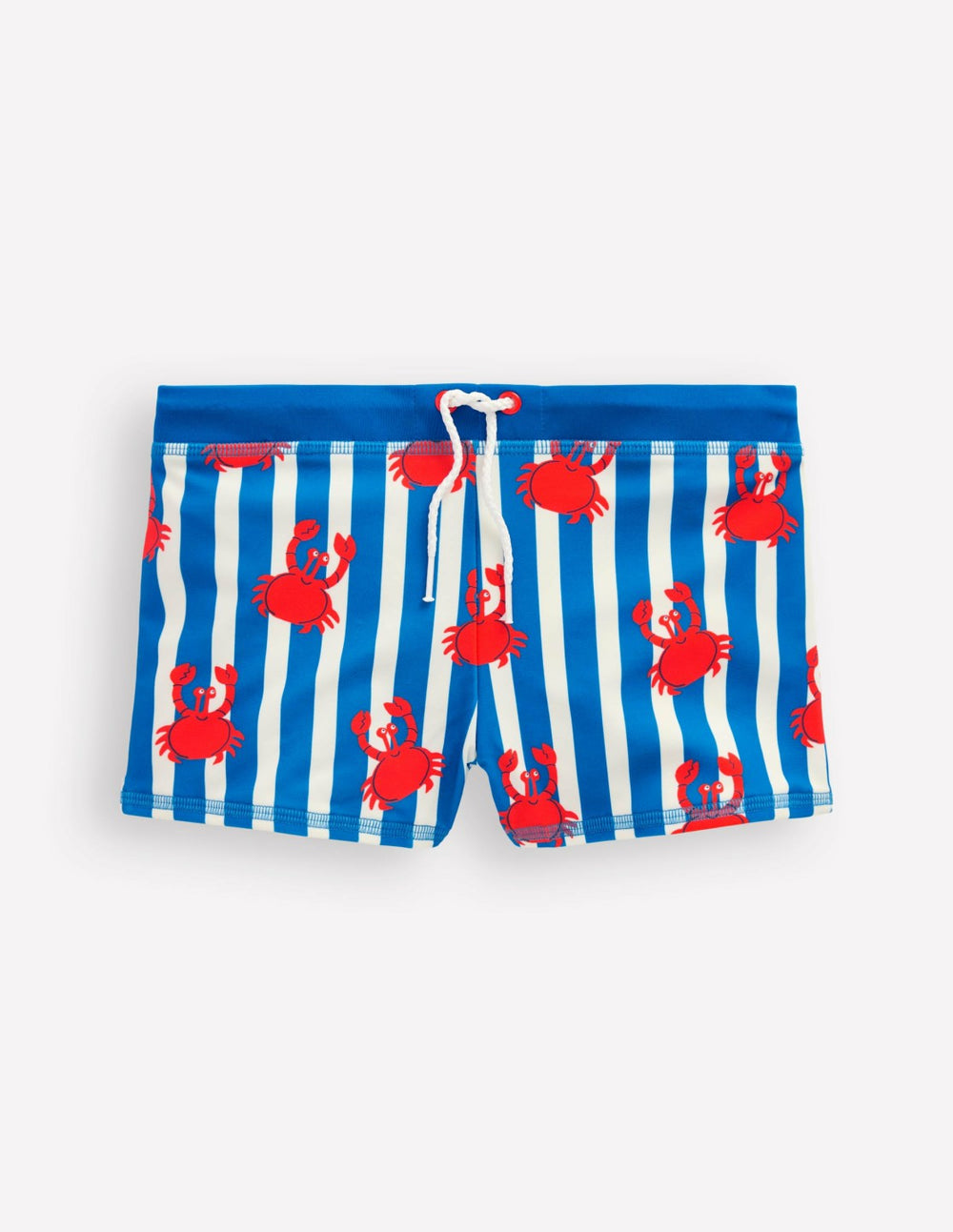 Swim Trunks-Soft Ivory Crab / Boden