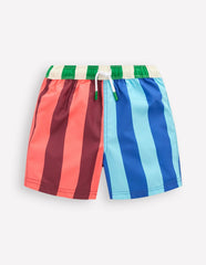 Swim Shorts-Vertical Multi Stripe / Boden us