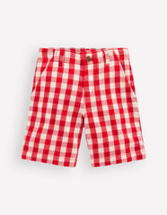 Smart Shorts-Red Gingham / Boden Sale