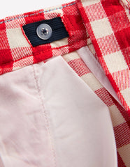 Smart Shorts-Red Gingham / Boden Sale