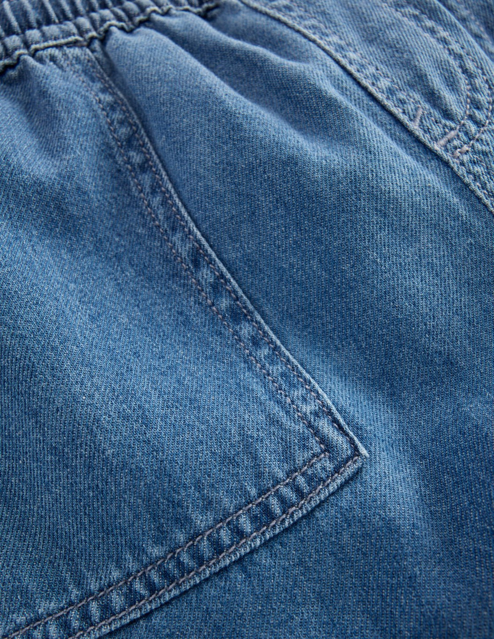 Soft Denim Shorts-Denim / Boden Discount