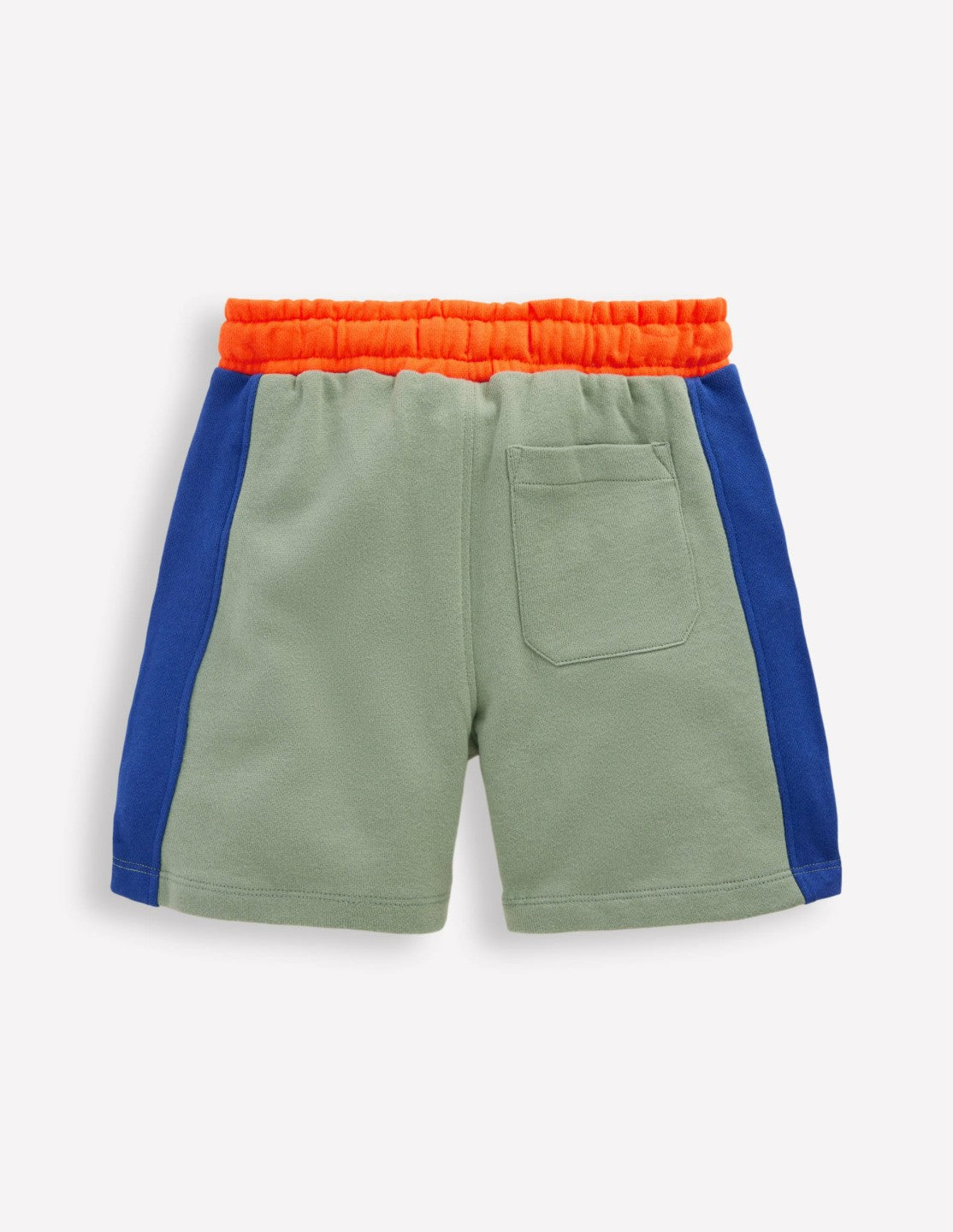 Colourblock Shorts-Green Colourblock / Boden Sale