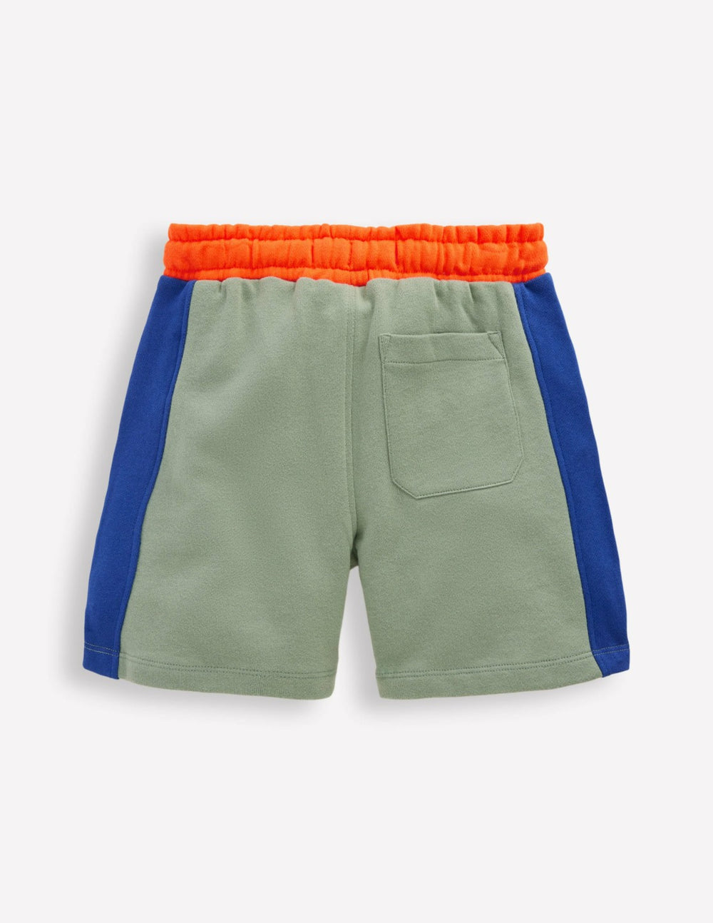 Colourblock Shorts-Green Colourblock / Boden Sale