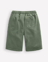 Garment Dye Bermuda Shorts-Bottle Green / Boden Online
