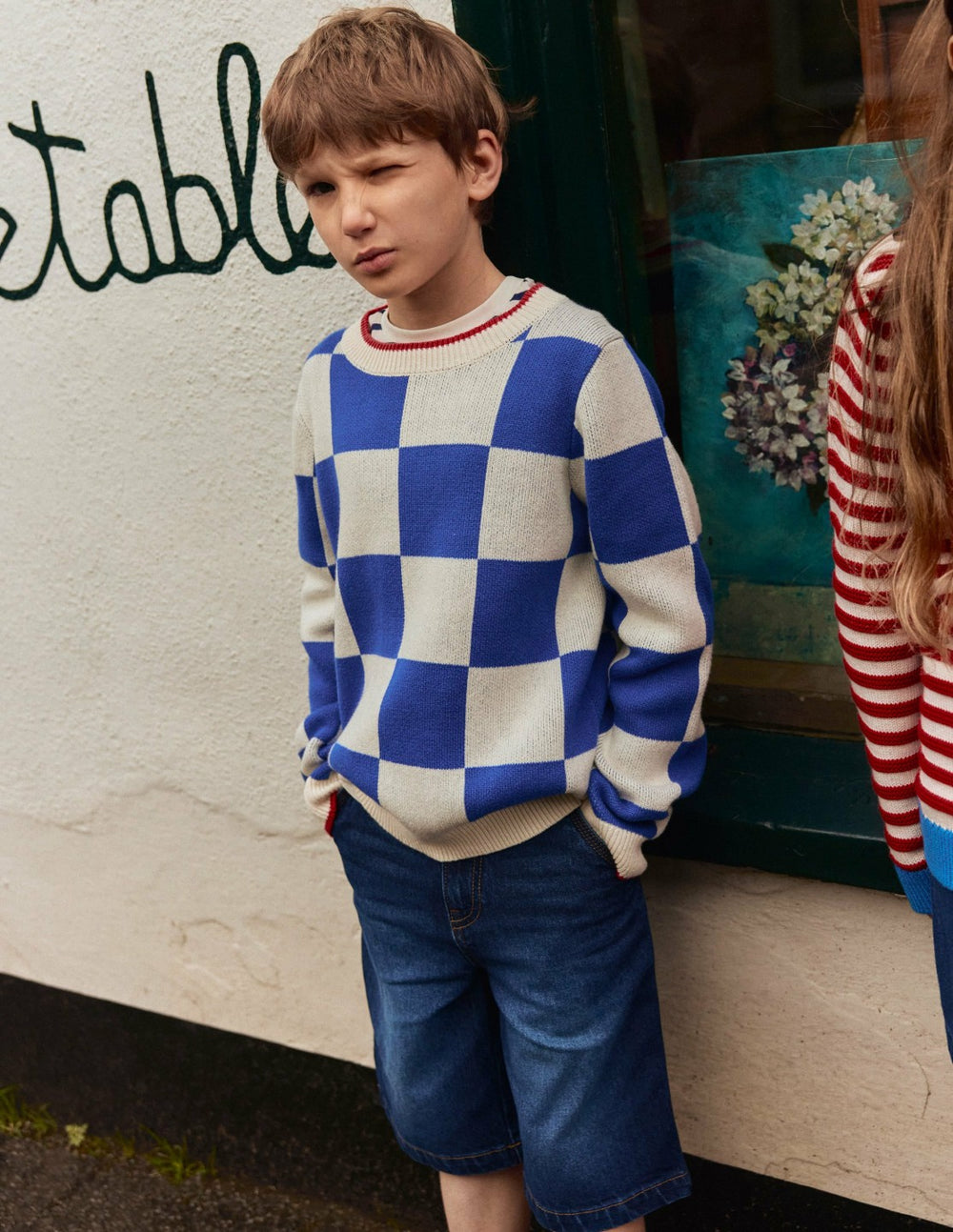 Carpenter Shorts-Indigo / Boden Discount